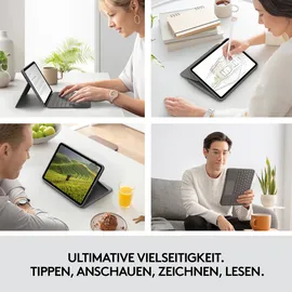 Logitech Folio Touch für iPad Air 4 Gen oxford grey Deutsch QWERTZ