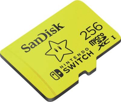 microSDXC 256GB UHS-I für Nintendo Switch   Speicherkarten SDSQXAO-256G-GNCZN