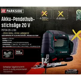 Parkside PSTDA 20-Li B3 ohne Akku und Ladegerät