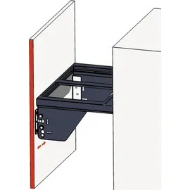 Wesco Pullboy Soft Comfort 360 K/600-3, Abfallsammelsystem, anthrazit
