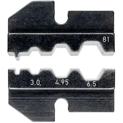 Crimpeinsatz für Crimpzange 97 49 81 Nester: 3 Hexagonal-Crimp 3,5-7,5mm