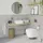 Lenz Badaccessoire-Set Silber