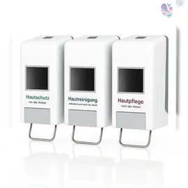 Blanc HYGIENIC Tri-Spender, Softflaschenspender (Vakuumflaschen) für alle gängigen Softflaschen, für 1.000 ml & 2.000 ml Softflaschen