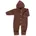 Kinder Fleece Overall Größe 86 rot