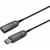 Vivolink USB-A 20 m Schwarz