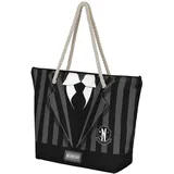 Wednesday Uniform-Soleil Strandtasche schwarz 52 x 37 cm