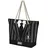 Wednesday Uniform-Soleil Strandtasche Polyester Schwarz