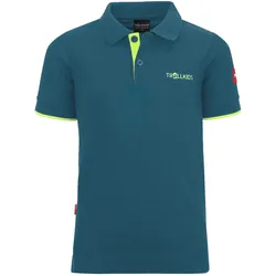 Kinder Poloshirt Bergen XT Petrolblau/Grün Gr. 86 - 13-18 Monate