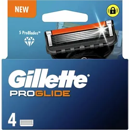 Gillette Gillette, Rasierklingen, ProGlide Rasierklingen für Männer mit 5 Anti-Friction-Klingen für eine gründliche und (4x)