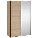 Tvilum Schiebetürenschrank Bergamo 140 x 220 x 0 cm Braun