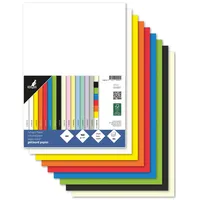 Kangaro Tonpapier Farbenmix DIN A4 160 g/qm 50 Blatt