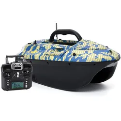 BearCreeks iCatcher Futterboot – Neue Generation mit optionalem GPS-Autopilot und Echolot - GPS-Autopilot - Tarnung