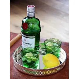 Edzard Tablett Coro, Höhe 3,5 cm, Ø 23 cm, rund, edel versilbert, anlaufgeschützt,