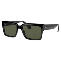 Ray-Ban RB2191 Inverness 901/31 Sonnenbrille Schwarz glänzend Grün Gr. 54 - 54 (M)