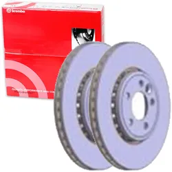 2x Brembo Bremsscheiben 284mm Innenbelüftet Vorne Passend Für Mg Mg Rover 75: Bremsscheibe Mg: 10002710 Mg: 10002711 Mg: Gbd90844 Mg: Sdb000880 Mg: Sd