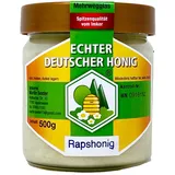 Echter Deutscher Honig "Rapshonig" 500g Glas - Wanderimkerei Martin Sester