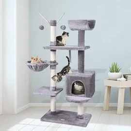 MuCoLa Kratzbaum 131 cm grau