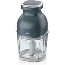 Kela Zerkleinerer Split Glas dunkelgrau 12,5x12x22,5cm 0,8l