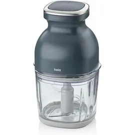 Kela Zerkleinerer Split Glas dunkelgrau 12,5x12x22,5cm 0,8l