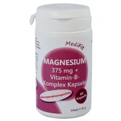 Magnesium 375 mg + Vitamin-B-Komplex Kapseln