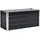 vidaXL Garten-Hochbeet verzinkter Stahl rechteckig 100 x 40 x 45 cm Anthrazit