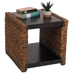 Beistelltisch Nachttisch Vittoria Rattan