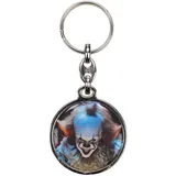 SD Toys Pennywise runder Schlüsselanhänger aus Metall