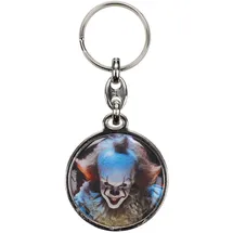 SD Toys Pennywise runder Schlüsselanhänger aus Metall
