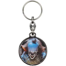SD Toys Pennywise runder Schlüsselanhänger aus Metall