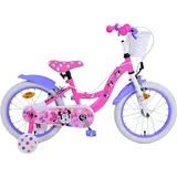 Volare Kinderfahrrad Disney Minnie 16 Zoll ohne Rücktrittbremse - Sicherheit, Komfort und Spaß in einem!