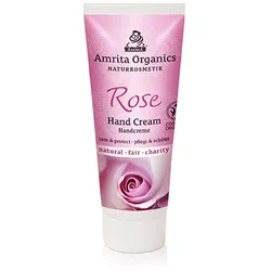 Amrita Handcreme Rose, 50 Milliliter