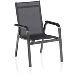 Kettler Basic+ Premium Stapelsessel Aluminium/Textilene