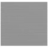OSMO Steckzaun 180 x 184 cm grau Aluminium