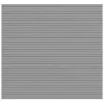 OSMO Steckzaun 180 x 184 cm grau Aluminium