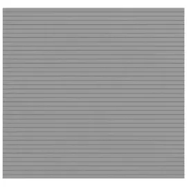 OSMO Steckzaun 180 x 184 cm grau Aluminium