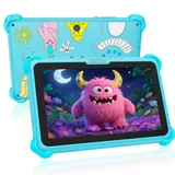 VESWWE Kinder Tablet 7 Zoll Android Tablet für Kinder 32GB ROM Kindertablet mit Schutzhülle WiFi6 Kindersicherung Installierte Lern-Apps von 3–7 Jahre Jungen und Mädchen (Blau)