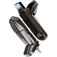 Fikwot FU388 1TB Portable SSD, USB 3.2 Gen2 bis zu 1050MB/s, Externe SSD mit USB A und Typ-C, Externe SSD-Festplatte für iPhone15/16/Android/PC/Mac