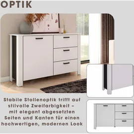 byLIVING Faro 140 x 84 x 40 cm Weiß