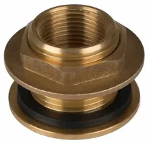 KLASEBO® Regentonnen Durchführung Messing 1 1/4" AG x 1" IG