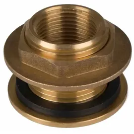 KLASEBO® Regentonnen Durchführung Messing 1 1/4" AG x 1" IG