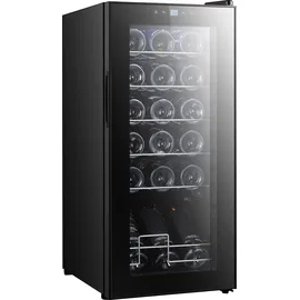 Homcom Weinkühlschrank Kompressor für 18 Flaschen, 50L Getränkekühlschrank