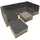 Tectake Venedig Rattan Lounge beige