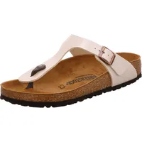 Birkenstock Gizeh Birko-Flor graceful pearl white 39