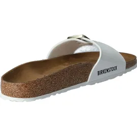 Birkenstock Madrid Birko-Flor Lack schmal patent white 41