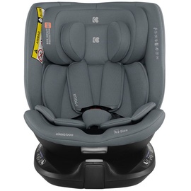 KIKKABOO Kindersitz i-Tour i-Size (40-150 cm) Gruppe 0+/1/2/3, Isofix, drehbar dunkelgrau