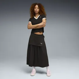 Puma Faltenrock Damen Schwarz M