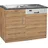 kochstation Spülenschrank KS-Colmar 110 x 60 x 85 cm Braun