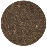 KHG Kork-Untersetzer   , braun , Maße (cm): H: 1  Ø: 17