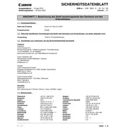 CANON Inkjetpatrone CLI-526Y yellow 4543B001