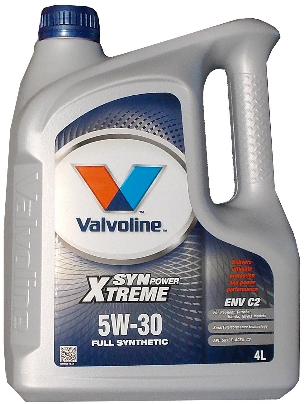 Valvoline 4L vollsynthetisches Motoröl SynPower Xtreme 5W-30 ENV C2 katalysatorverträglich 872521 vorm. 872521